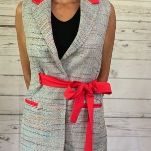 Red vest and pants set